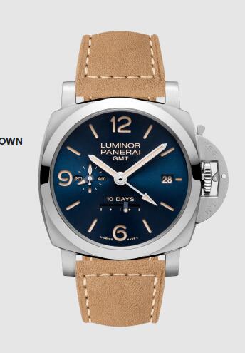 Panerai Luminor GMT 10 Days 44mm Replica Watch PAM00986